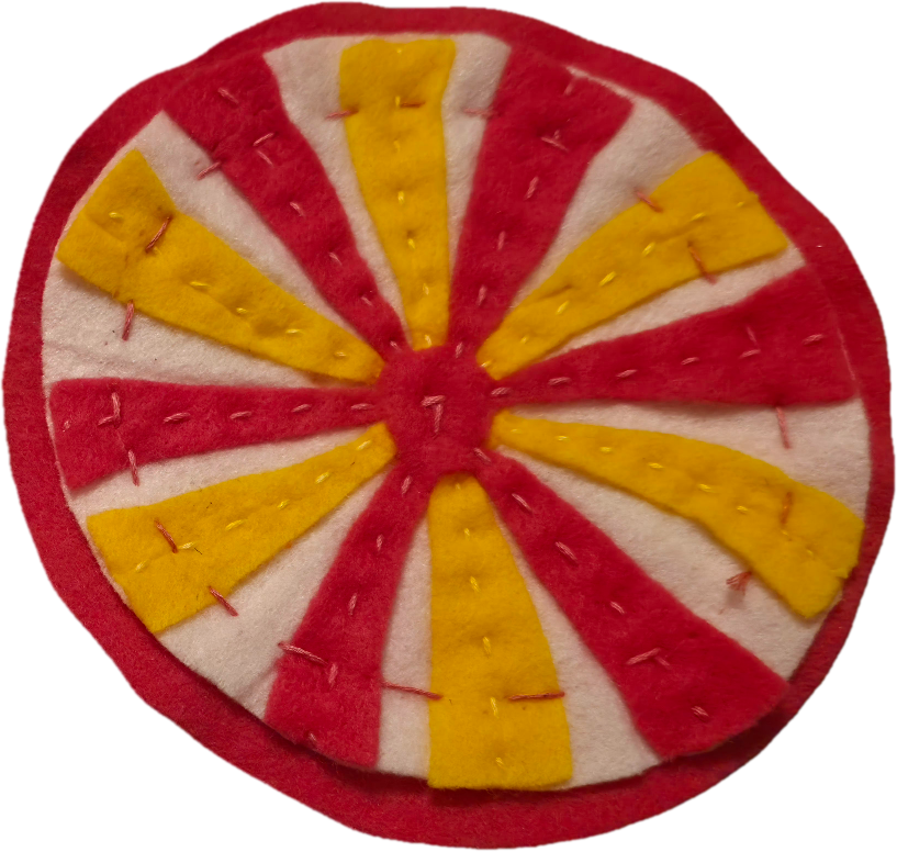 Peppermint Coasters