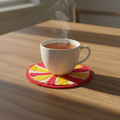 Peppermint Coasters