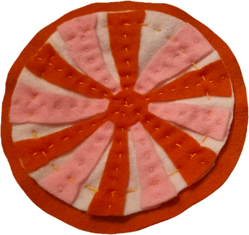 Peppermint Coasters